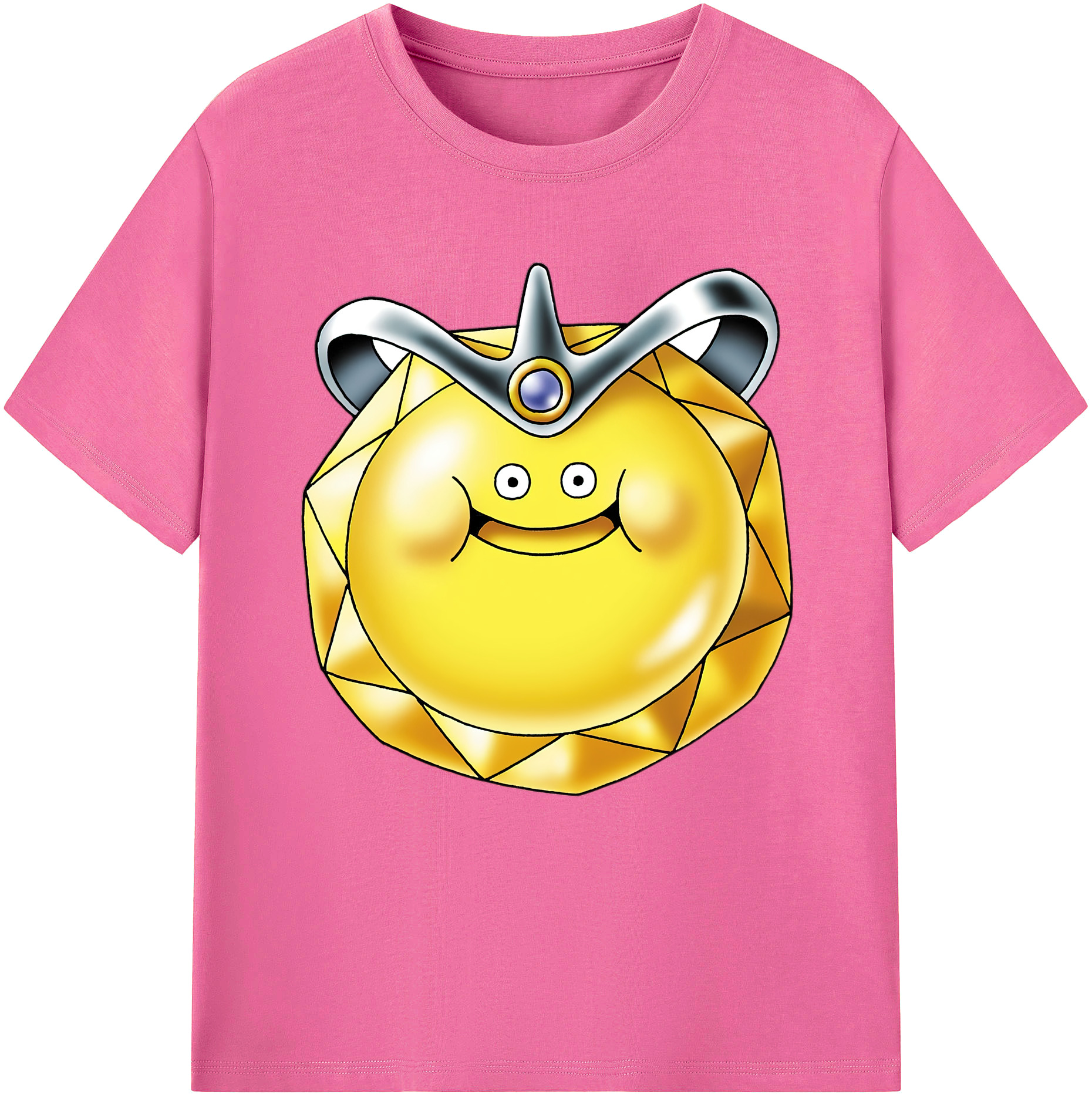 （画像用） ドラゴンクエスト Doragon Kuesuto Dragon Quest レディースカジュアルプリントTシャツ（綿100％）